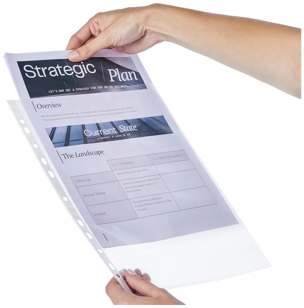 sheet protactor A4 hard | Royal Stationers Best Quality Guarantee