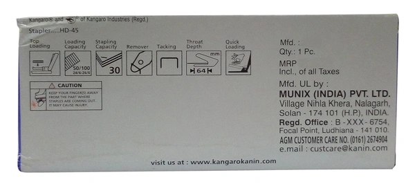 stapler HD 45 kangroo | Royal Stationers Best Quality Guarantee