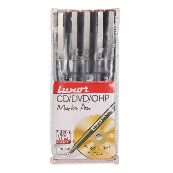 Luxor Ohp Permanent Marker - Set Of 5 | Royal Stationers Best Quality Guarantee