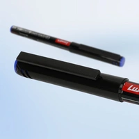 Luxor Cd/Dvd/Ohp Marker- Blue - Box Of 10 | Royal Stationers Best Quality Guarantee