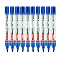 Luxor Refillable White Board Marker with extra replacement tip free - Blue - Box Of 10 | Royal Stationers Best Quality Guarantee