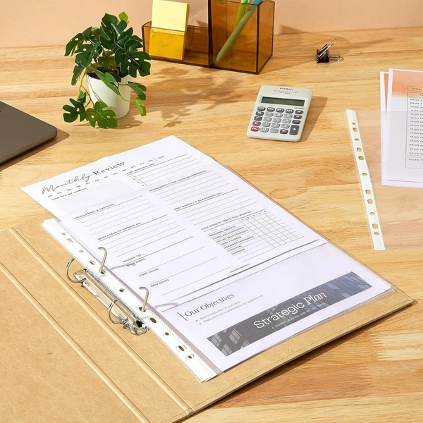 sheet protactor A4 hard | Royal Stationers Best Quality Guarantee