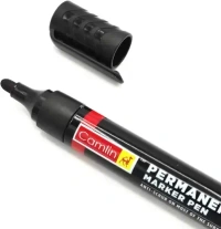 camlin permanent marker black- Pack of 10 | Royal Stationers Best Quality Guarantee