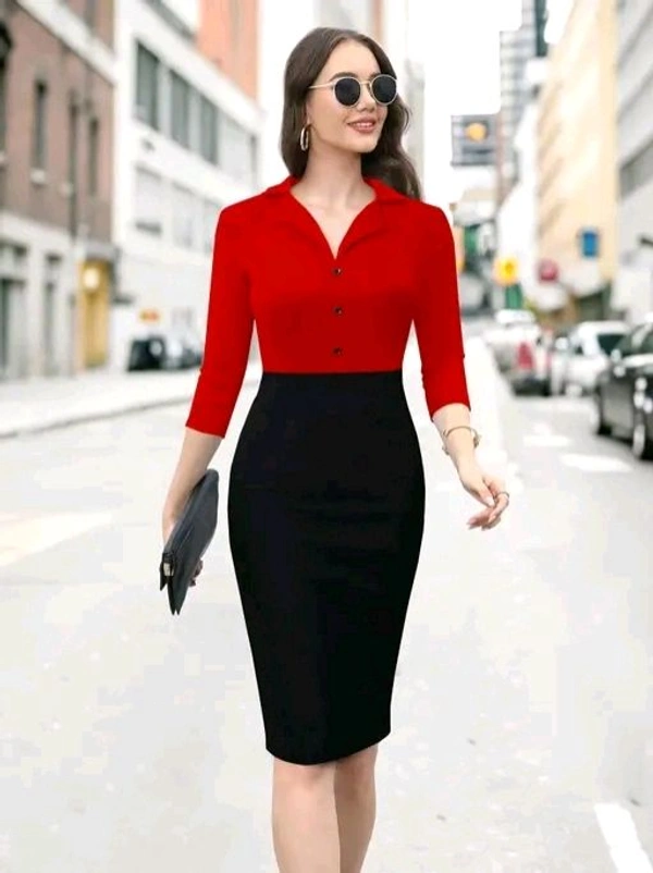 New Fancy Bodycon Dress - S