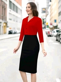 New Fancy Bodycon Dress - M