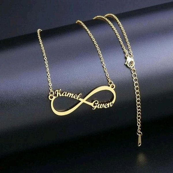 Customized / Personalized Your Name Necklace Gold Plated Premium Quality 