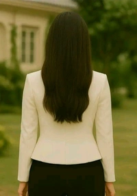 Womens Blazer | Double Breasted Slim Fit| Premium Fabric - XL