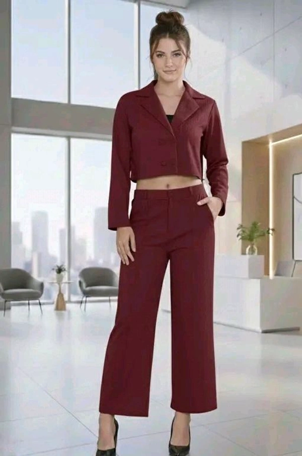 Blazer Set For Women| Co-ord Set | Casual Wear| Latest NEW - M