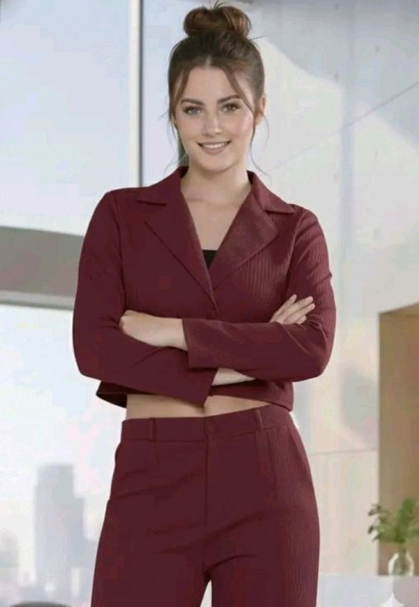 Blazer Set For Women| Co-ord Set | Casual Wear| Latest NEW - L