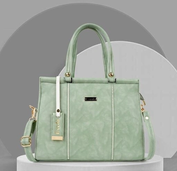EVEDA Synthetic Vegan Leather Classic Hand Bag 2.0