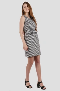 Trendy Printed Dress - L