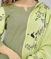 Women Rayon Attractive Kurta with Dupatta set2 - L