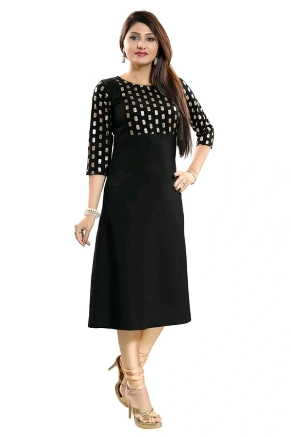 Women's Crepe A-line Kurti 2 - M