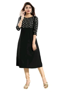 Women's Crepe A-line Kurti 2 - M