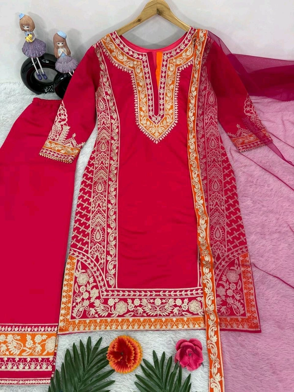 Jasmin Bhasin Ispired Plazzo Suit - Free Size Upto 42inch