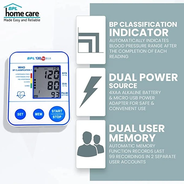 BPL Automatic Blood Pressure Machine