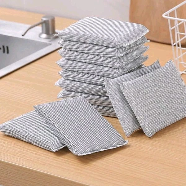 Trending Long Life Dish Washing Steel Wire Magic Sponge MC033