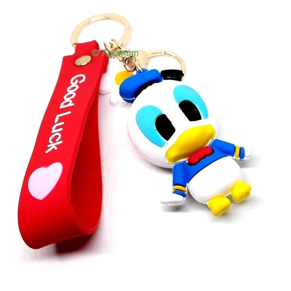 Big Sized Premium Cute Blue Ducky Keychain MC100