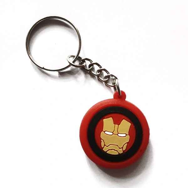Premium Double Sided  Iron Man Keychains For Bike/Car Lovers MC120