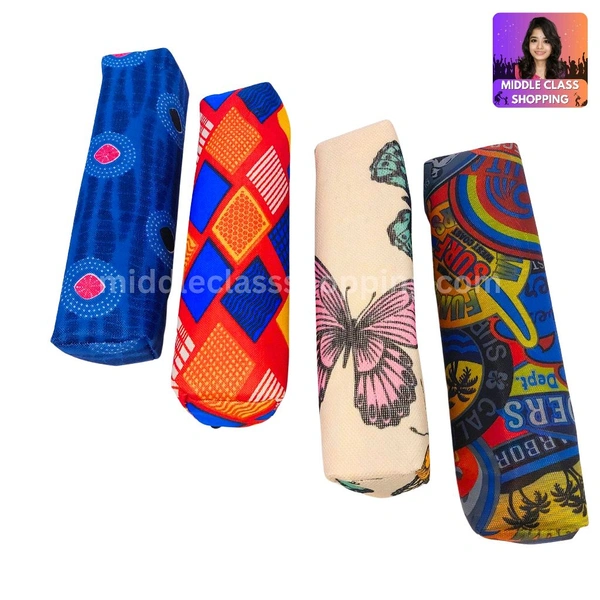 Cute Colorful Pencil Pouch With Zip MC216