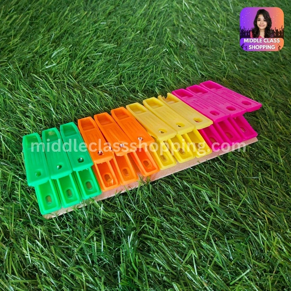 Sigma Ultimate High Quality Multicolor Cloth Clips (12pcs) MC296