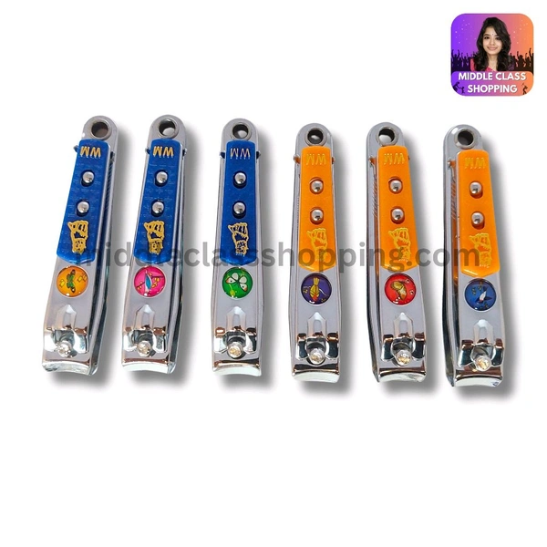 High Quality Metal Nail Cutters With Colorful Top Layer MC342