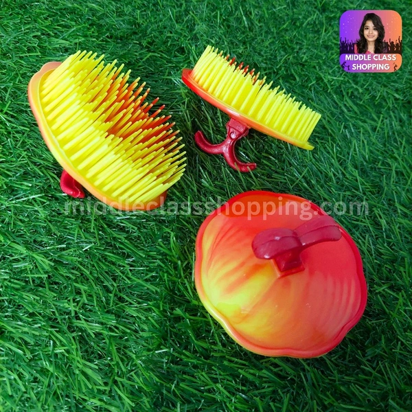 Boys Handy Big Sized Orange Yellow Shade Round Comb MC400