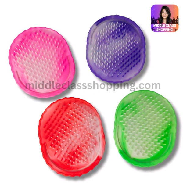 Boys Pocket Friendly Wide Oval Multicolor Combs MC406