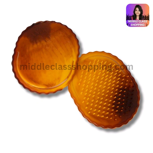 Boys Pocket Friendly Wide Oval Wooden Color Combs MC407