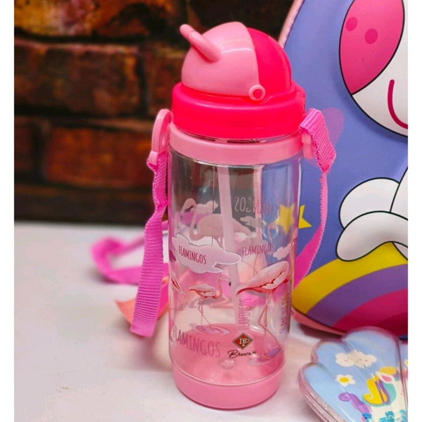 New Trending Kid's Favourite Cute Cartoon Printed Multicolor Water Bottles MC513