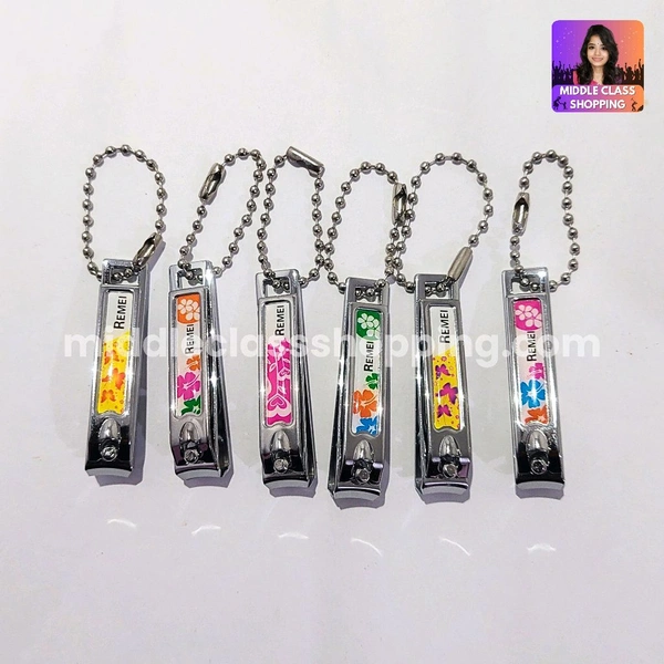Remei High Quality Printed Metal Nail Cutters With Colorful Top Layer MC598
