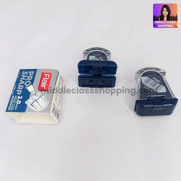 Flair Premium ProSharp 2.0mm Lead Sharpner With 2 Sharp Blades MC632