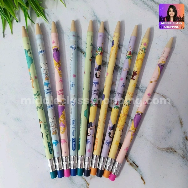 Super Cute Flair Diva Disney Princess Mechanical Magic Pencil With Lead (2.0mm) MC654