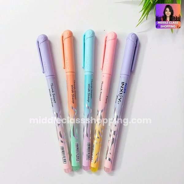 Doms Inxify Plus Shining Super Cute Soft Gradient Ball Point Pen MC659