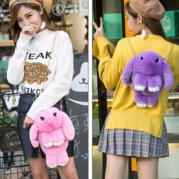 Girls Favorite Trending Super Cute Rabbit Bunny Multicolored Sling Bag MC673