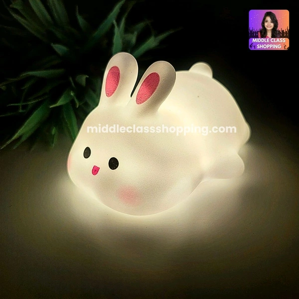 Super Cute Sleeping Bunny With Cute Night Light And Best Gift MC741