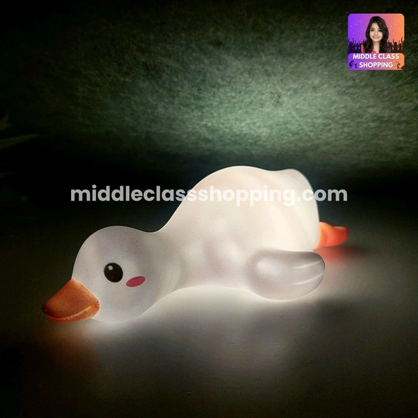 Super Cute Sleeping Duck With Cute Night Light And Best Gift MC743