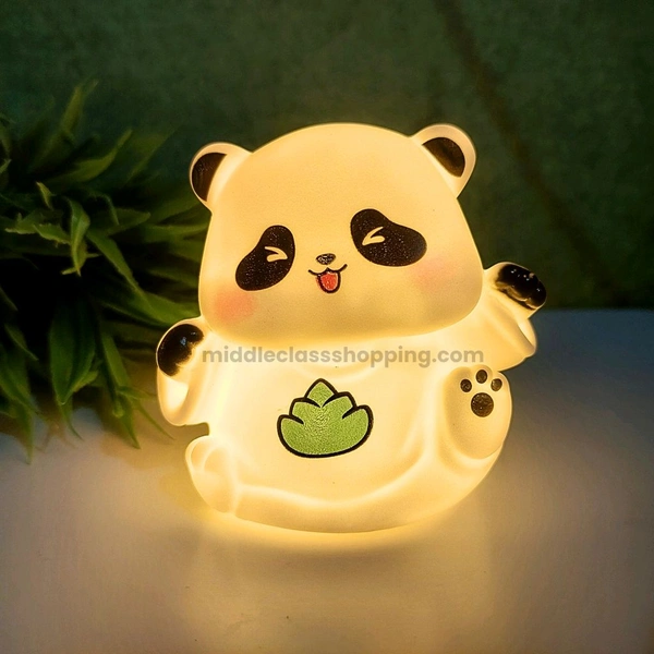 Super Cute Sitting Happy Panda Cute Night Light And Best Gift MC897