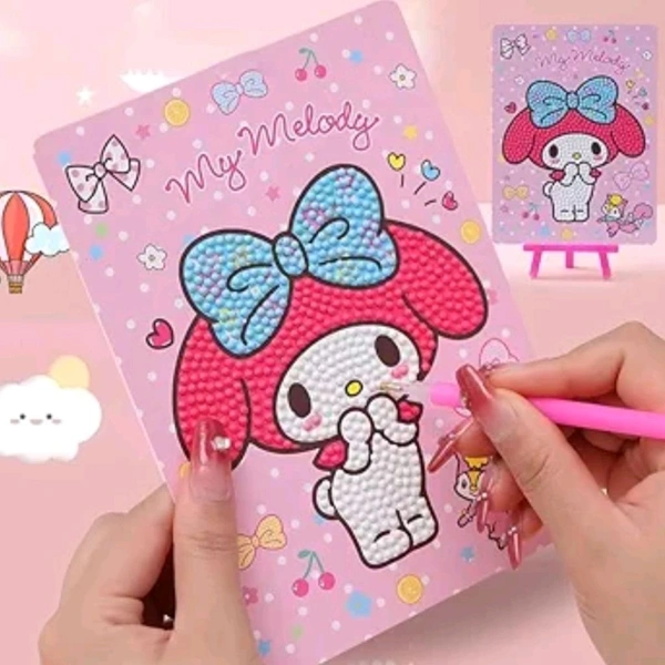 Super Cute Kids Cretive Mind Work 5D Diamond Painting Kit With Beads Pen And Glue MC910