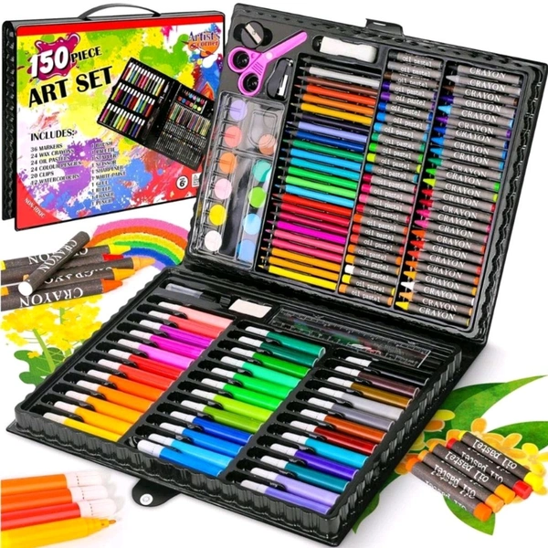 Kids Favorite All In One Suit Case With 150 Art, Craft And Drawing Essentials, Best Gift For Your Kids MC918