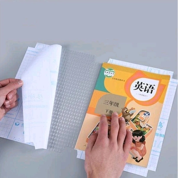 30pcs High Quality Adhesive Transparent 3 Sized Waterproof Book Covering Sheets (Pack Of 30) MC923