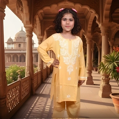 Chikankari Kids Wear