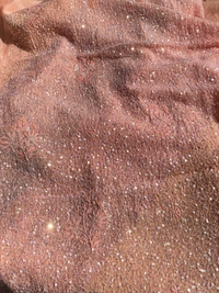 Exquisite Chikankari With Full Sequins Jaal Work Unstiched Dress Material-Peach - Unstiched, peach