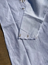 Nanhi Pari - White Chikankari Gotapatti Mulmul Kidswear Set - 16