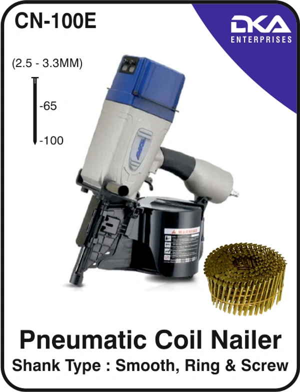 INDUSTRIAL COIL NAILER CN-100E