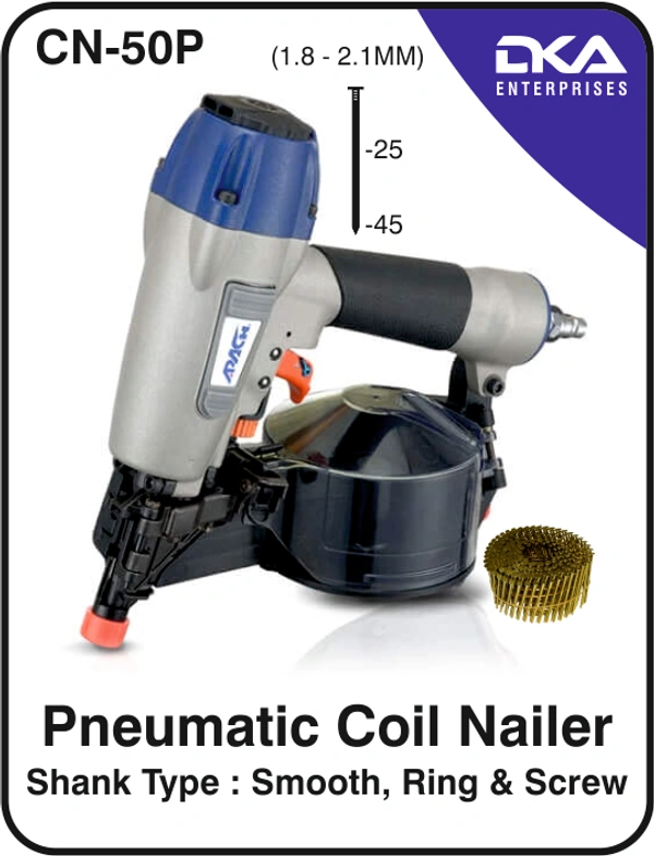Apach CN-50P Coil Nailer - 1.6KGS