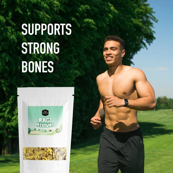 Cutis PRO SNACKS Ragi Mixture – Pack of 3, 50g Each, No Palm Oil, No Preservatives, Healthy & Guilt-Free Snack - One Size, 3