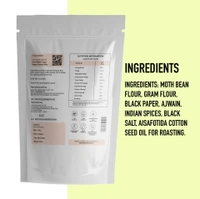 Cutis PRO SNACKS Spinach Bhujiya – Pack of 2, 50g Each, No Palm Oil, No Preservatives, Healthy & Guilt-Free Snack - One Size, 2