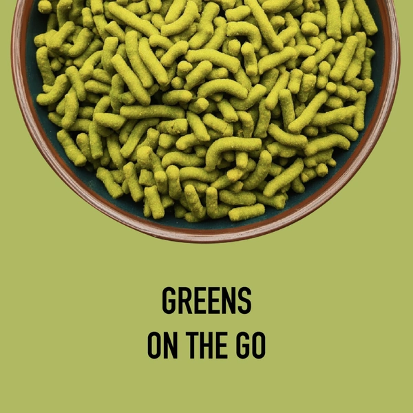 Cutis PRO SNACKS Spinach Bhujiya – Pack of 2, 50g Each, No Palm Oil, No Preservatives, Healthy & Guilt-Free Snack - One Size, 2