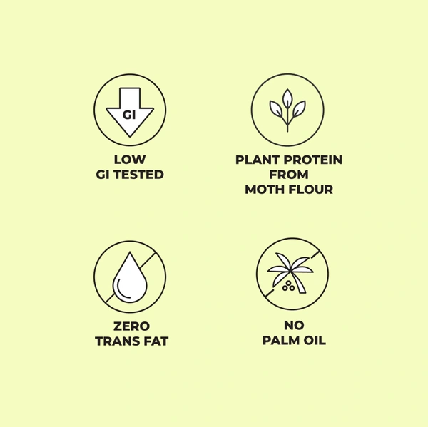 Cutis PRO SNACKS Spinach Bhujiya – Pack of 2, 50g Each, No Palm Oil, No Preservatives, Healthy & Guilt-Free Snack - One Size, 2